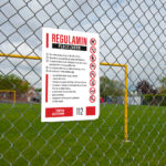 Regulamin placu zabaw - Tablica PVC - obrazek 2