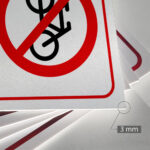 Tabliczka ZAKAZ WJAZDU NA ROWERACH - obrazek 3