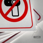 Tabliczka ZAKAZ FILMOWANIA - obrazek 3