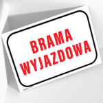 Tablica Informacyjna 'Brama Wyjazdowa' - obrazek 2